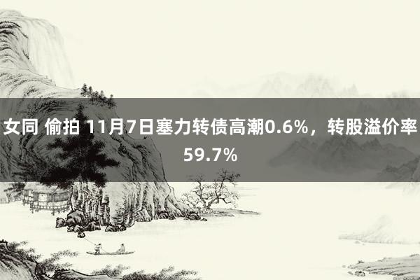 女同 偷拍 11月7日塞力转债高潮0.6%，转股溢价率59.7%